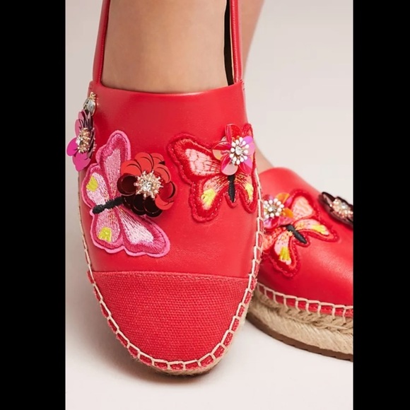 🌟HP🌟Anthropologie NWT Bill Blass Wyatt Espadrilles Size 8. - Picture 3 of 10
